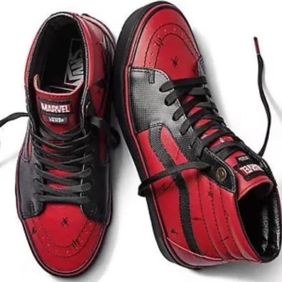 vans marvel shoes